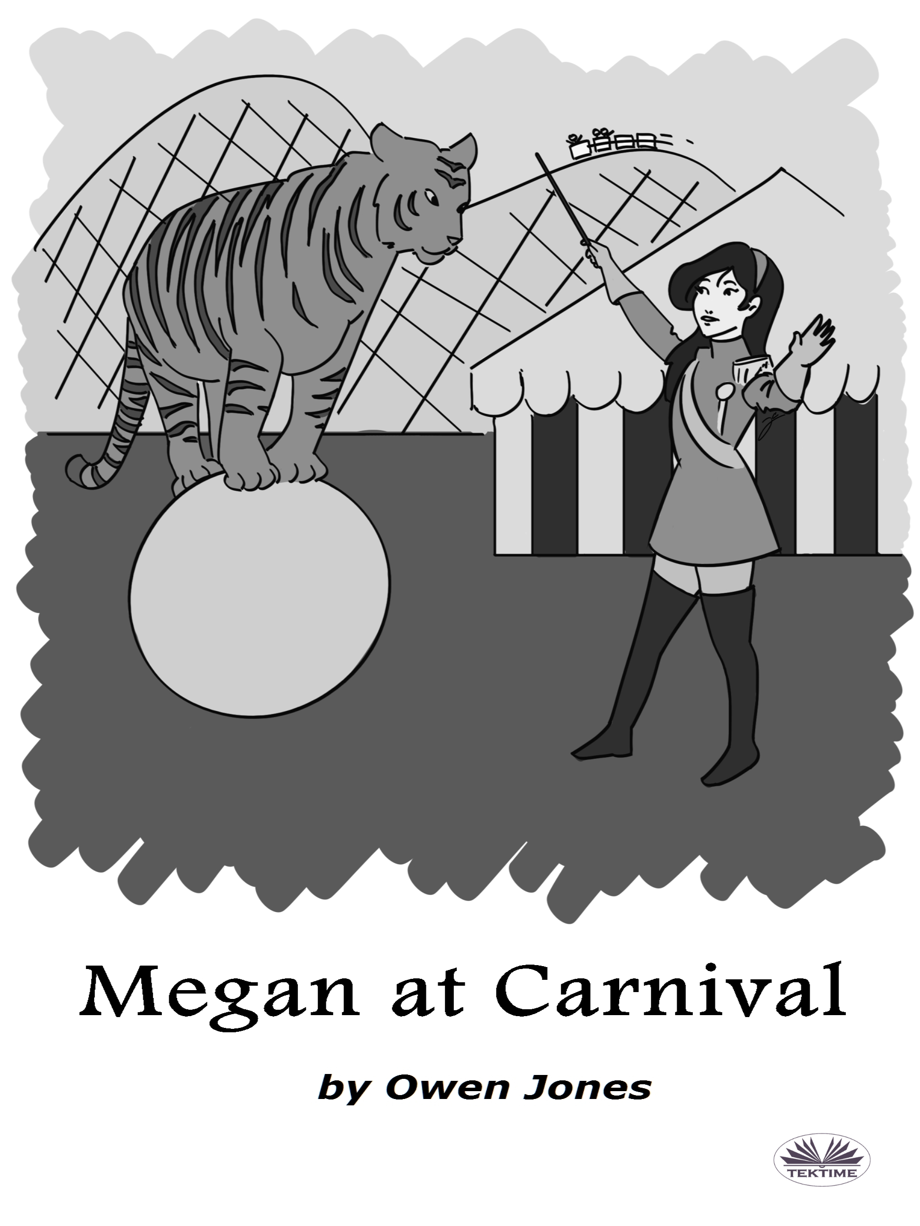 Megan At Carnival-A Spirit Guide, A Ghost Tiger And One Scary Mother!